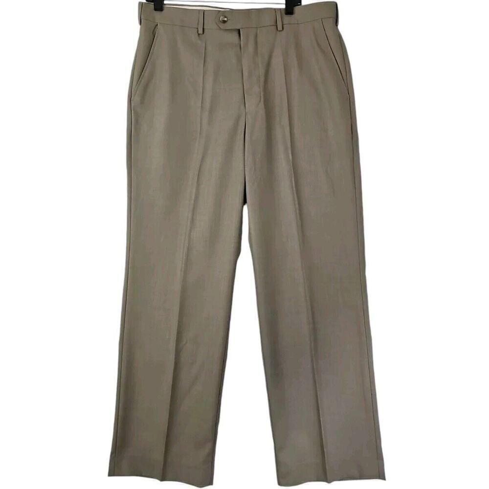 ALEXANDER JULIAN ~Men's Size 36x29~ Khaki Dress Pants NWT $60.00